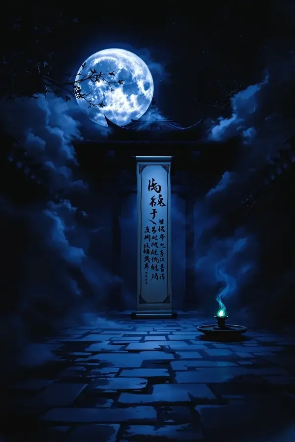 青灯古卷 - 飞天影院 青灯古卷电影海报——青灯古卷下的幽暗佛堂