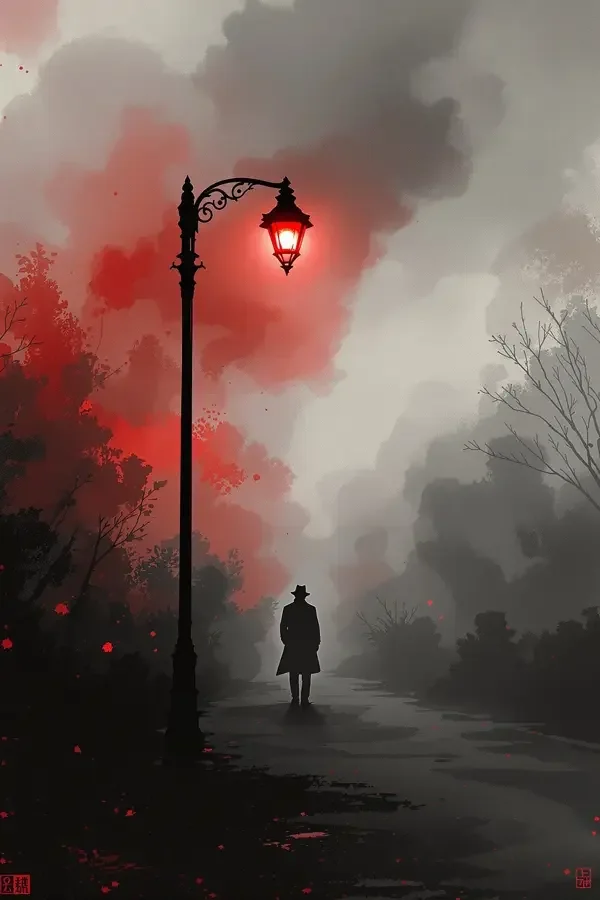 长夜将尽 - 飞天影院 长夜将尽剧集海报——黎明前城市天际线上的刑警