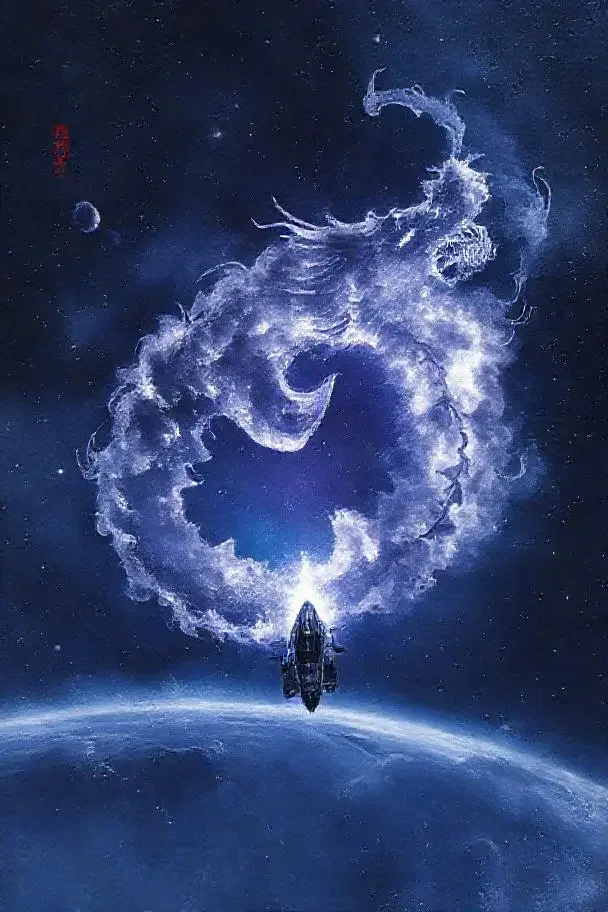 星海拾遗 - 飞天影院 星海拾遗剧集海报——驶向龙形星云的探索飞船